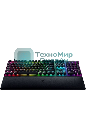 Клавиатура проводная игровая Razer Huntsman V2 (Purple Switch) - Russian Layout Gaming Keyboard