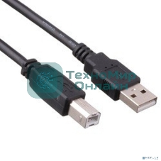 Кабель USB 2.0 A-->B 3м ExeGate