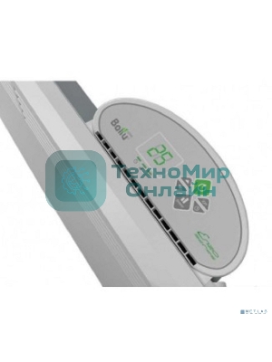 Конвектор электрический Ballu Enzo BEC/EZER-1500 белый, 1500 Вт, 20 м2, термостат, дисплей