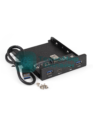 Планка USB на переднюю панель ExeGate U3H-622, 3,5