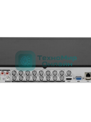 Видеорегистратор Falcon Eye FE-MHD2216 16 канальный 5 в 1 регистратор: запись 16кан 5Мп Lite*12k/с; 1080P*15k/с; 720P*25k/с; Н.264/H.265/H265+; HDMI, VGA, SATA*2 (до 10TB HDD), 2 USB; Аудио 1/1