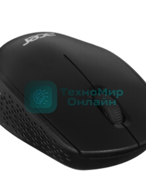 Мышь беспроводная Acer OMR020 черный, 1200 dpi, радиоканал, USB, кнопки - 3