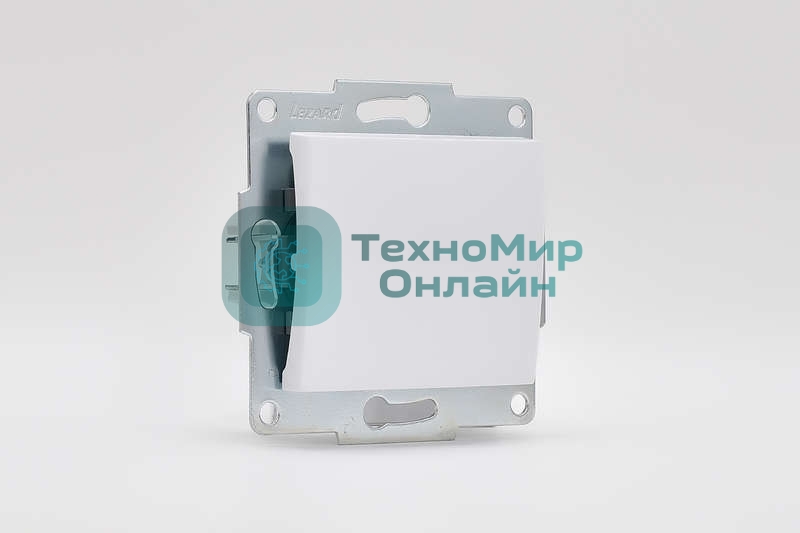 Механизм выключателя 1-кл. 1п СП Karina 10А IP20 белый LEZARD 707-0288-100
