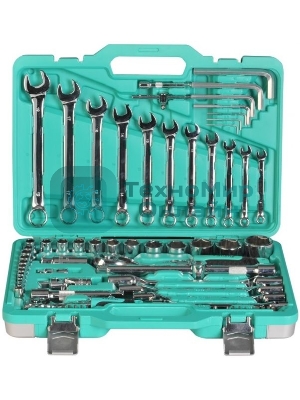 Набор головок и ключей 77 пред. УСИЛЕННЫЙ КЕЙС, МЕТАЛЛ. ЗАМКИ Sturm!