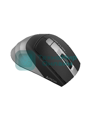 Мышь беспроводная A4Tech Fstyler FG35 серый/черный, 2000 dpi, радиоканал, USB, кнопки - 6