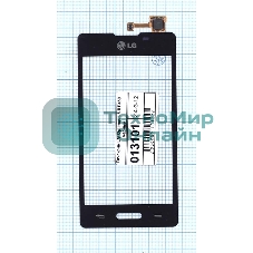 Сенсорное стекло (тачскрин) для LG Optimus L5 II E450 E460, черное