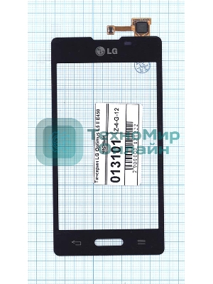 Сенсорное стекло (тачскрин) для LG Optimus L5 II E450 E460, черное