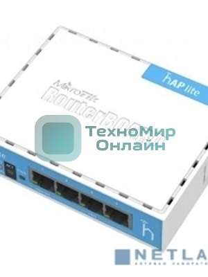 Беспроводной маршрутизатор Mikrotik RB941-2nD MikroTik RouterBOARD hAP lite