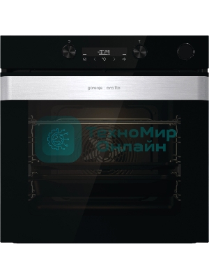 Встраиваемый духовой шкафКоллекция: Ora-Ito, Тип: независимый, Габаритные размеры (ВxШxГ), см: 59.5 х 59.5 х 56.4, : черный, Количество режимов: 11, Тип очистки: паром AquaClean, Телескопические направляющие: на 1 уровне