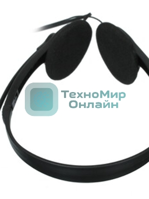 Гарнитура Oklick HS-M143VB чёрный, проводная, 3.5 мм