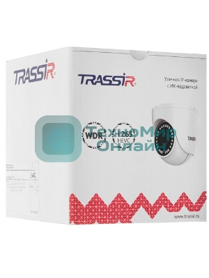 Видеокамера IP Trassir TR-D3121IR2 v6 2.8 2.8-2.8мм цветная