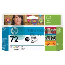 Картридж струйный HP №72 C9370A черный для HP DJ T1100/T610 (130мл)