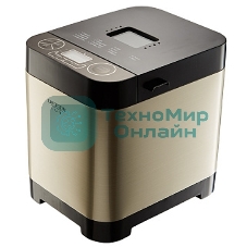 Хлебопечка Delta Lux DL-8008В, нерж. корп. вес бухан.750гр, 13 программ, 500 Вт (2)