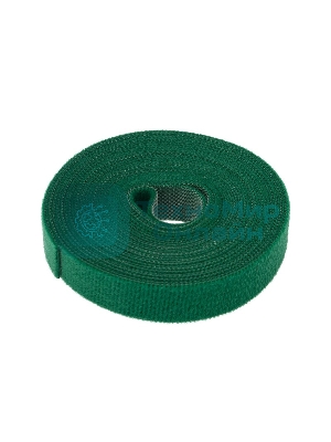 Лента-липучка многоразовая Rexant 5 м х 20 мм, зеленая (1 шт.)