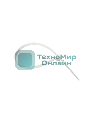 Хомут под винт Rexant 3.6х150 нейл. белый (уп. 100 шт)