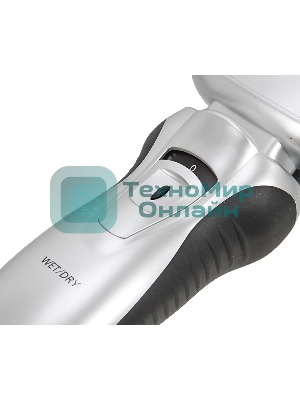 Электробритва сетчатая Panasonic ES-RW30S реж.эл.:2 питан.:аккум. серебристый