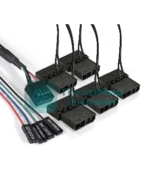 Корпус для майнинга ExeGate EX270772RUS Pro 13-430 (без БП, 2хUSB, 5хfan 120мм, места под: 13 видеокарт, 2 БП)