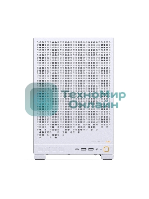 Корпус без блока питания Case JONSBO D32 PRO, Mini-Tower, TG, no fan, 2xUSB-A 3.2 + 1xUSB-C 3.2, mATX, mDTX, mITX White