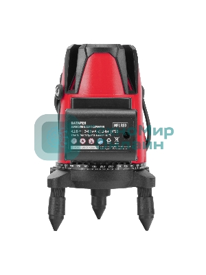 Лазерный уровень MTX MFL RED, 30 м, красный луч, акк. Li 2400 mAh, сумка, резьба 5/8