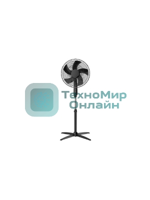 Вентилятор Rix RSF-4500L белый, напольный, 45 Вт, 3 скорости, 36 см