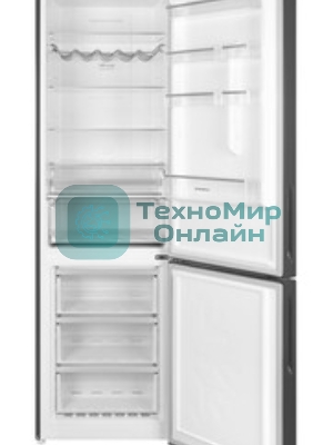 Холодильник Maunfeld MFF200NFSB10 Inverter черный двухкамерный 257/94л морозилка снизу, No Frost