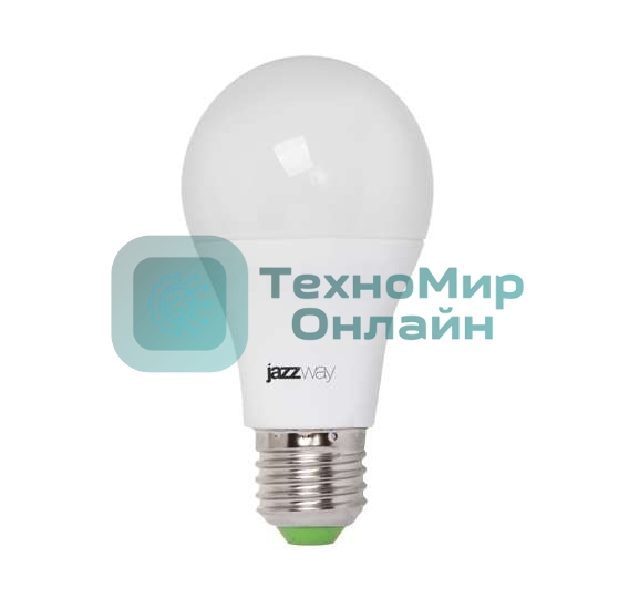 Лампа светодиодная диммируемая JazzWay PLED-DIM A60 12Вт грушевидная 3000К теплый белый E27 1060лм 220-240В