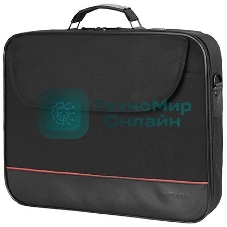 Сумка для ноутбука Сумка Continent CC-100 BK (15,6'', черный, полиэстр)