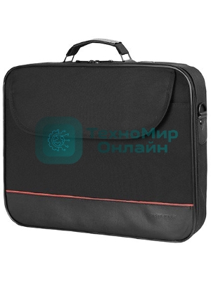 Сумка для ноутбука Сумка Continent CC-100 BK (15,6'', черный, полиэстр)