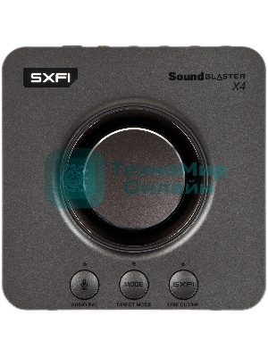 Звуковая карта Creative USB Sound Blaster X 4 WW (SB-Axx1) 7.1 Ret