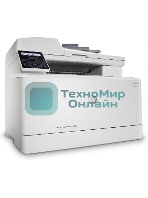 МФУ лазерное HP Color LaserJet Pro M183fw (7KW56A), A4, цветной, печ. до 16 стр/мин., скан. до 15 стр/мин. (ч/б) 8 стр/мин. (цвет), 600 x 600 dpi (печать) 1200x1200dpi (скан.), USB, RJ-45, Wi-Fi, Air Print, Mopria