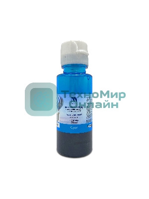 Чернила NVPrint водорастворимые GT52 для HP DeskJet GT 5810, 5820, 5822, Ink Tank 115, 310, 315, 319, 410, 419, 415, Smart Tank 515, 615 (70мл) Cyan