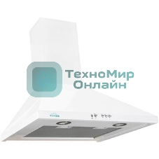 Вытяжка каминная Elikor Вента 60П-650-К3Д топленое молоко, 60 см, 650 куб. м/ч, 56 дБ