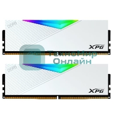 Оперативная память XPG Lancer, DDR5, 32Gb (2x16Gb), 6000MHz, CL30, DIMM, с радиаторами, RGB, белый