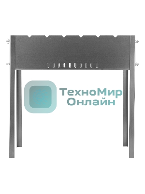 Мангал Palisad Camping на барашках 500х305х500 мм, сталь 1,2 мм