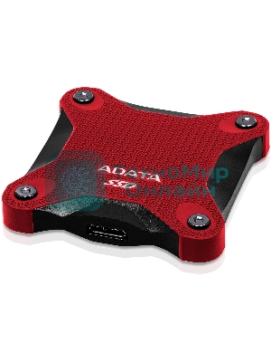 Внешний SSD ADATA SD620, 1TB, USB 3.2 Gen 2 Type-A, R/W 550/480, красный