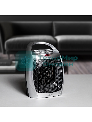 Тепловентилятор MTX FHC-1500, серый, 750/1500 Вт, 15 м2, термостат