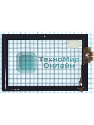 Сенсорное стекло (тачскрин) для Asus Padfone A66 station, черное