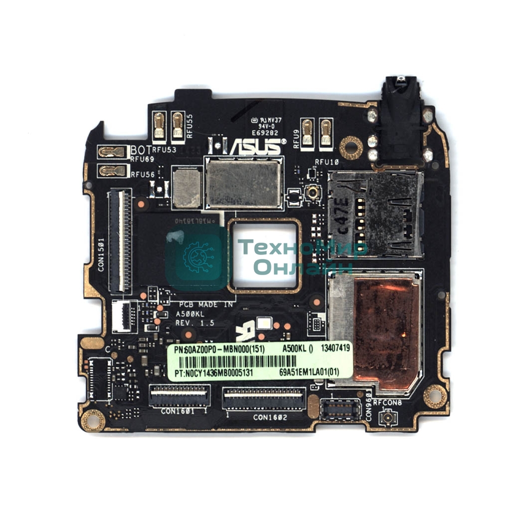 Материнская плата для Asus Zenfone 5 A500KL 2x8Gb инженерная (сервисная) прошивка