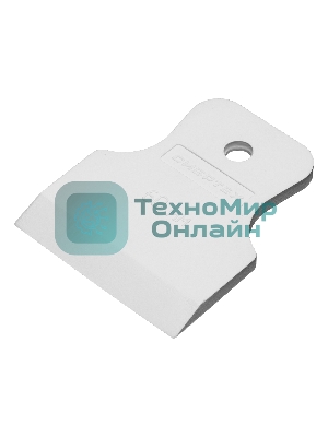 Шпатель Сибртех белая резина, 60 мм