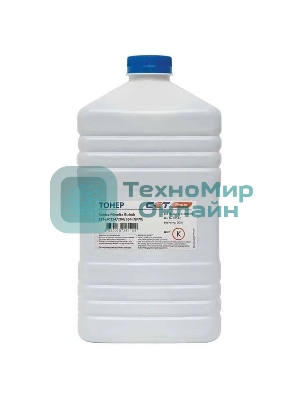 Тонер CET NF7K TN-321K/322/711K/712K черный бутылка 500гр. для принтера Konica Minolta Bizhub 224e/C224/284/364