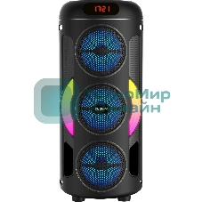 Минисистема Digma D-MC1721 черный 10Вт FM USB BT micro SD