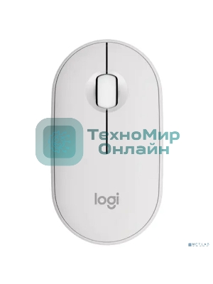 Мышь беспроводная Logitech Pebble 2 M350S белый, 4000 dpi, Bluetooth, кнопки - 3