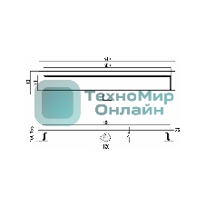 Трап линейный РМС ТЛ-03-60х7