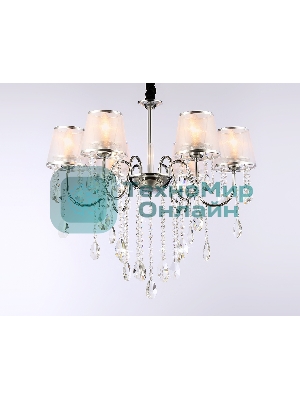 Светильник Ambrella light TR4588/6 CH/SL хром/серебро E14/6 max 40W D660*570