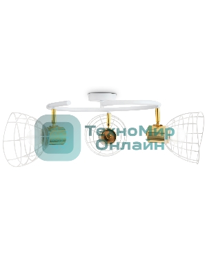 Светильник Ambrella light TR8605/3 WH/GD белый/золото E27*3 max 40W D325*230
