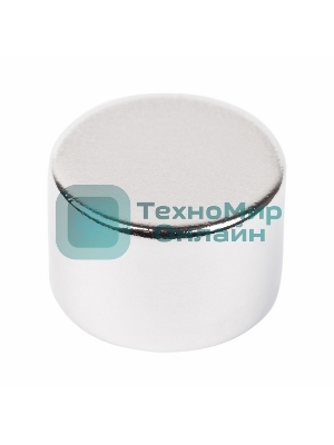 Неодимовый магнит диск Rexant 15х10мм сцепление 8 кг (Упаковка 1 шт)
