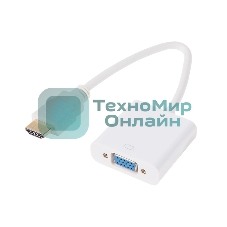 Переходник штекер Rexant HDMI - гнездо VGA, провод