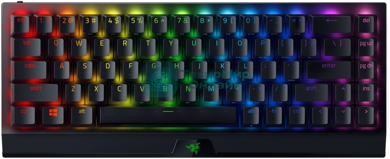 Клавиатура Razer BlackWidow V3 Mini HyperSpeed гибридная, USB Type-A, Bluetooth, радиоканал, чёрный