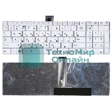 Клавиатура для ноутбука Toshiba Satellite C850 C855 C870 белый