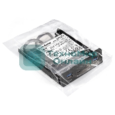 Планка USB на переднюю панель ExeGate U3H-622, 3,5